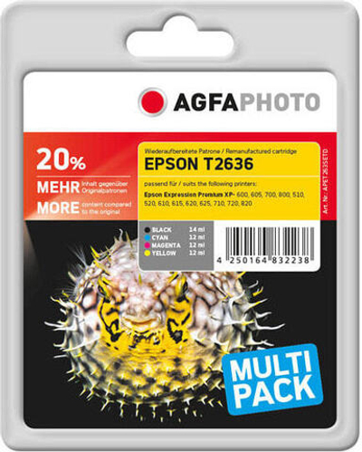 Картридж струйный Multi Pac AgfaPhoto Holding GmbH APET263SETD