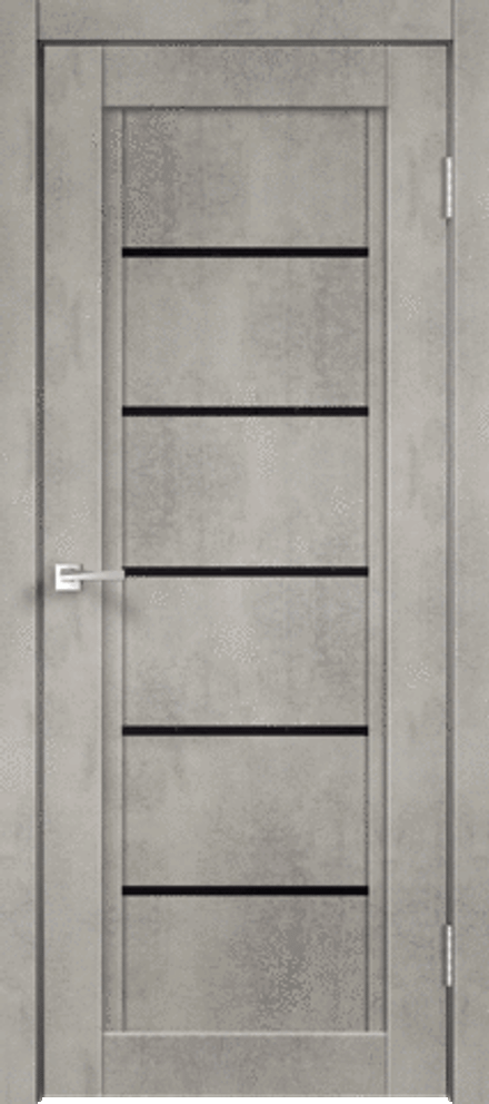 Межкомнатные двери VellDoris NEXT 1 ПВХ Муар светло-серый
