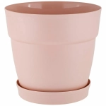 Горшок для цветов пластиковый 2л d-17см «Villa de Fiori» с фиксируемым поддоном, английская роза