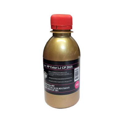 Тонер для HP Color LJ CP 2025/CM 2320 (80гр, пурпурный, glossy, Chemical MKI) Gold ATM