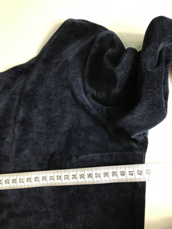 Платье oodji лаконичного кроя, из ткани под бархат, маркировка S, на 44 размер