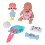 Пупс с аксесс., пакет 0812-199