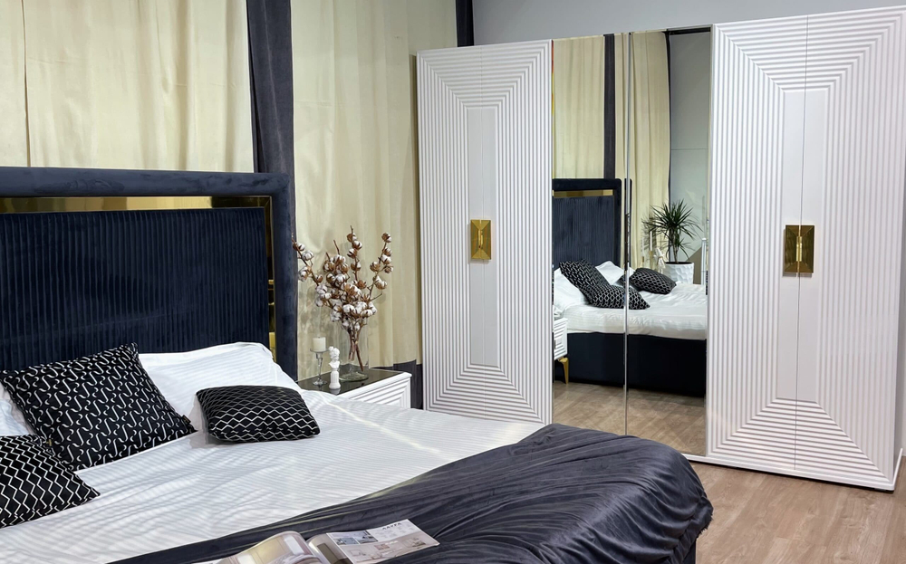 Коллекция “Алия” Золото 6-ти дверная