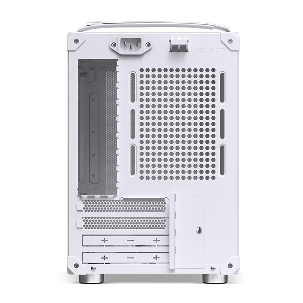 Корпус JONSBO C6-ITX, ITX, MINI-DTX, белый (без БП)