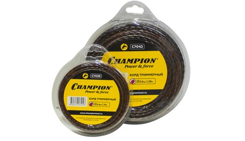 Леска CHAMPION Magic 2,4*15 м (витой квадрат)   C7039