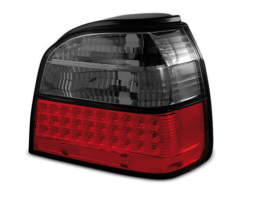 Задние фонари VW Golf 3 red smoke led