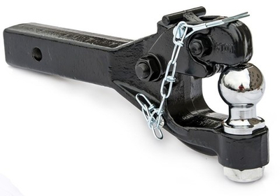 Насадка фаркопа с фиксатором шар под квадрат 2"