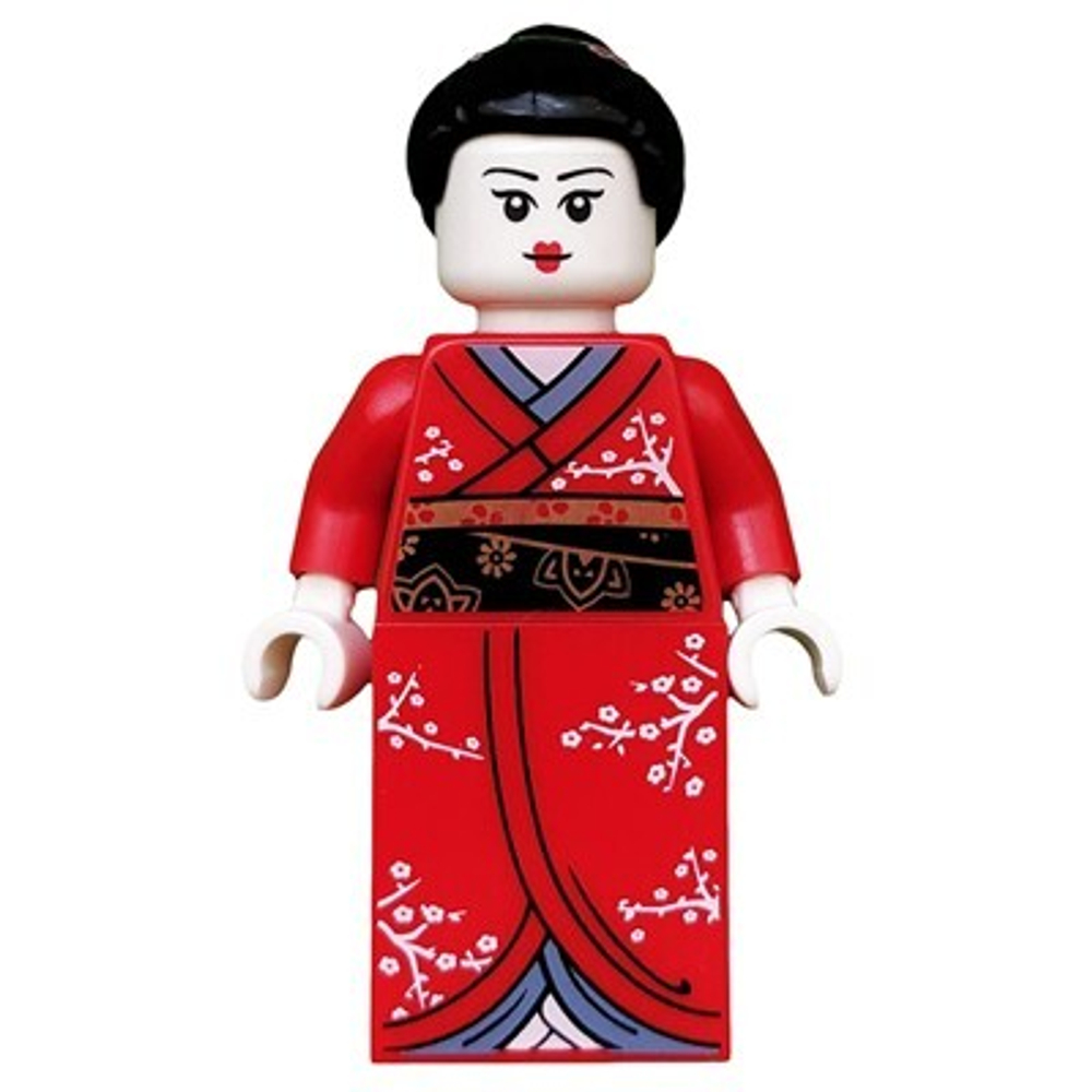 Девушка в кимоно col050