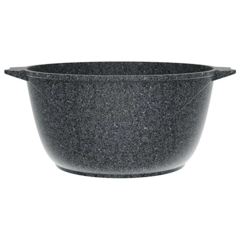 Кастрюля алюм, антиприг, 4 л, с крыш, крыш стекло, кругл, Мечта, Premium grey, 44901, сер
