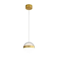 5036/12L L-VISION ODL24 355 ант.бронза/прозрачн/молочный/металл/акрил Подвес LED 12W 4000K 600лм RONI