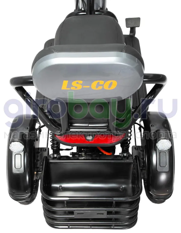 Электроскутер LS-CO A3 1000W (60V/20Ah) - Серый фото №13