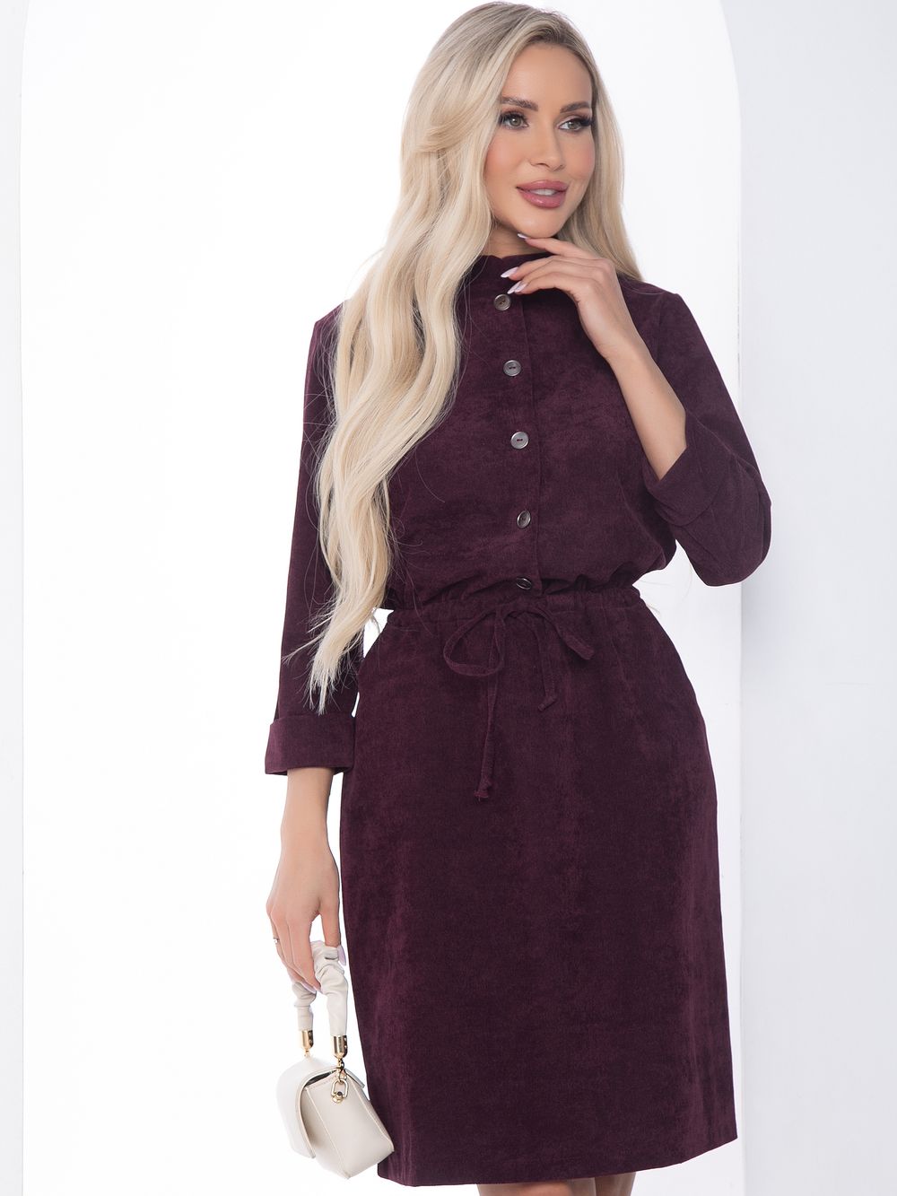 Платье Сафари (бордо) П0783 LT Collection (Акция)