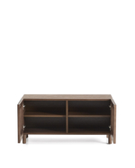 Тумба для обуви Beyla из ясеня с отделкой под орех