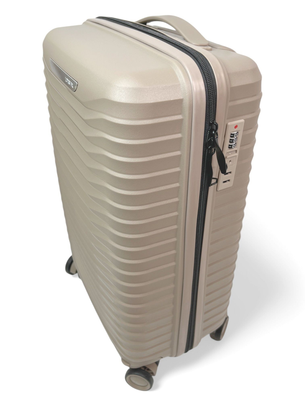 Средний чемодан Bon-Voyage PP Three, Бежевый, M