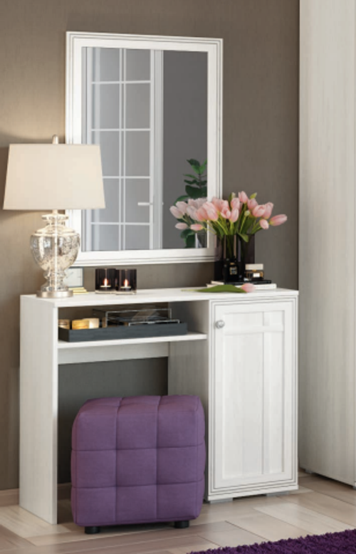 Спальня Ричард стол косметический РС-20 ясень анкор светлый  Домани