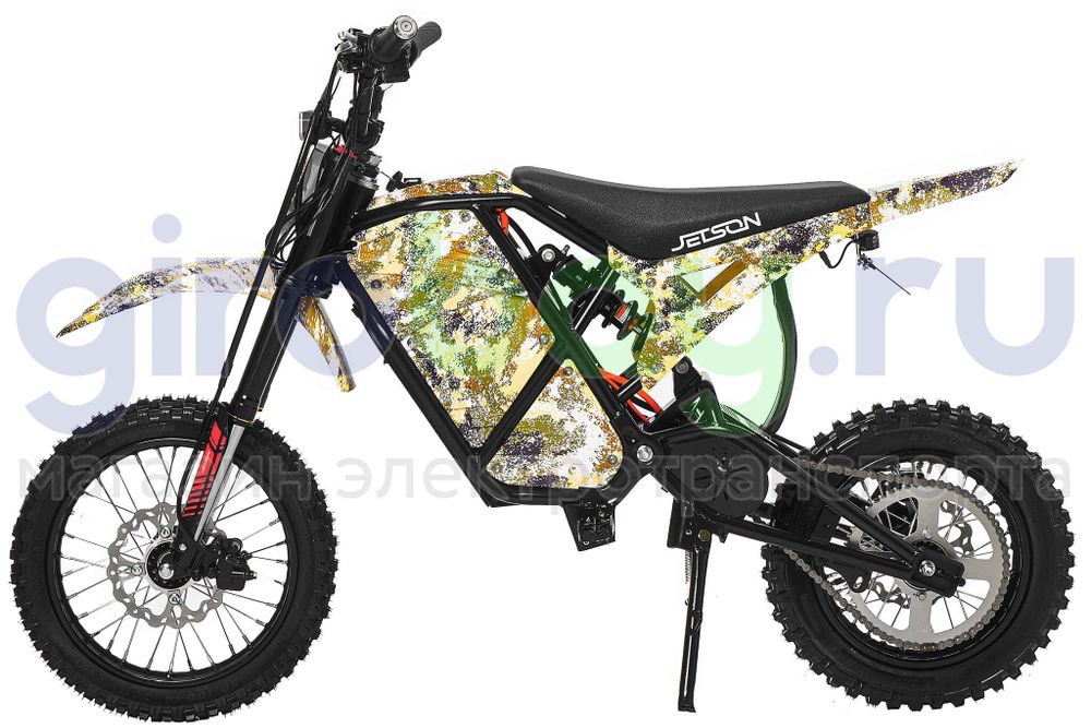 Электропитбайк Jetson MAGNUM 1000W (48V/25Ah) - Хаки фото №5