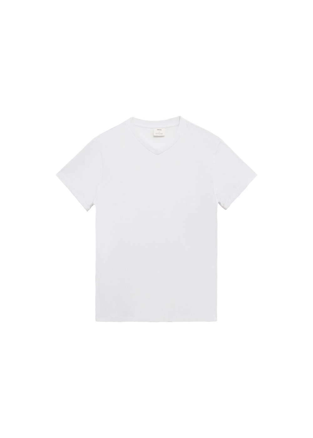 Футболка с V-образной горловиной