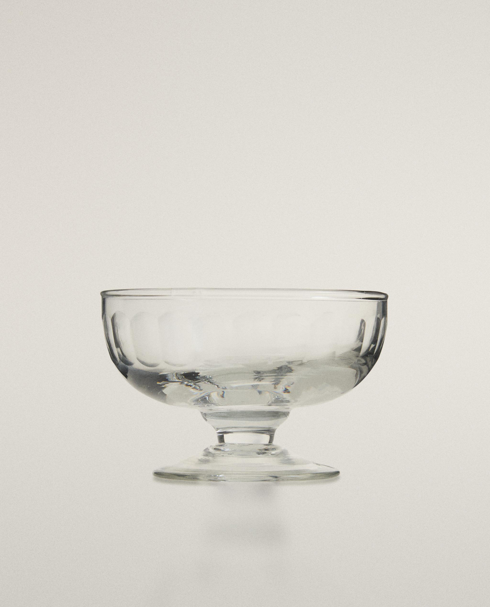 Zara Home бокал из стекла, цвет прозрачный, 9 см