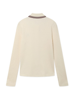 Женская Рубашка Button-through Rib Polo