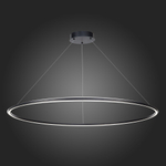 ST605.443.57 Светильник подвесной ST-Luce Черный/Белый LED 1*57W 4000K