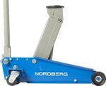 Домкрат подкатной NORDBERG N32030 с резиновой насадкой (3,0 т - 120/450 мм) ЦБ-00012274