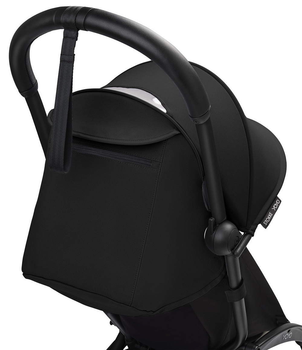 Коляска Stokke YOYO3 Newborn Shell рама чёрная Black 2 в 1 Black