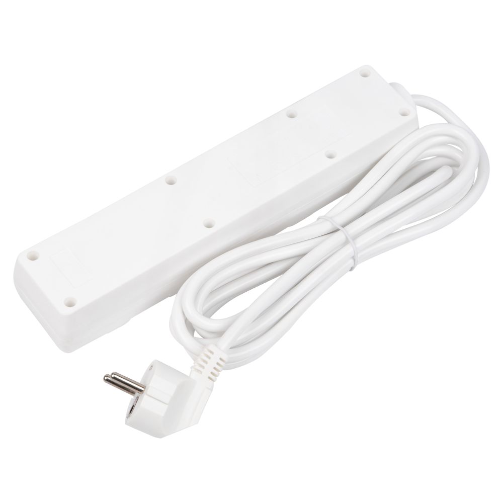 S-GCD4-3B Удлинитель Uniel серии Стандарт. с-з. 4 гн.. шнур 3 м. выкл.