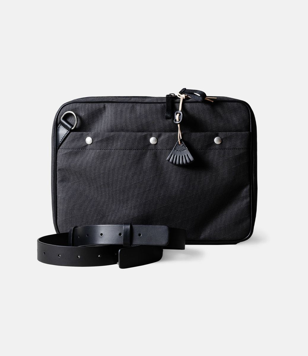 Hard Graft Proper Charcoal — сумка для ноутбука