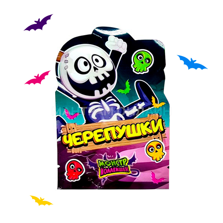 Драже сахарное Монстр Коллекшен Черепушки 15 г