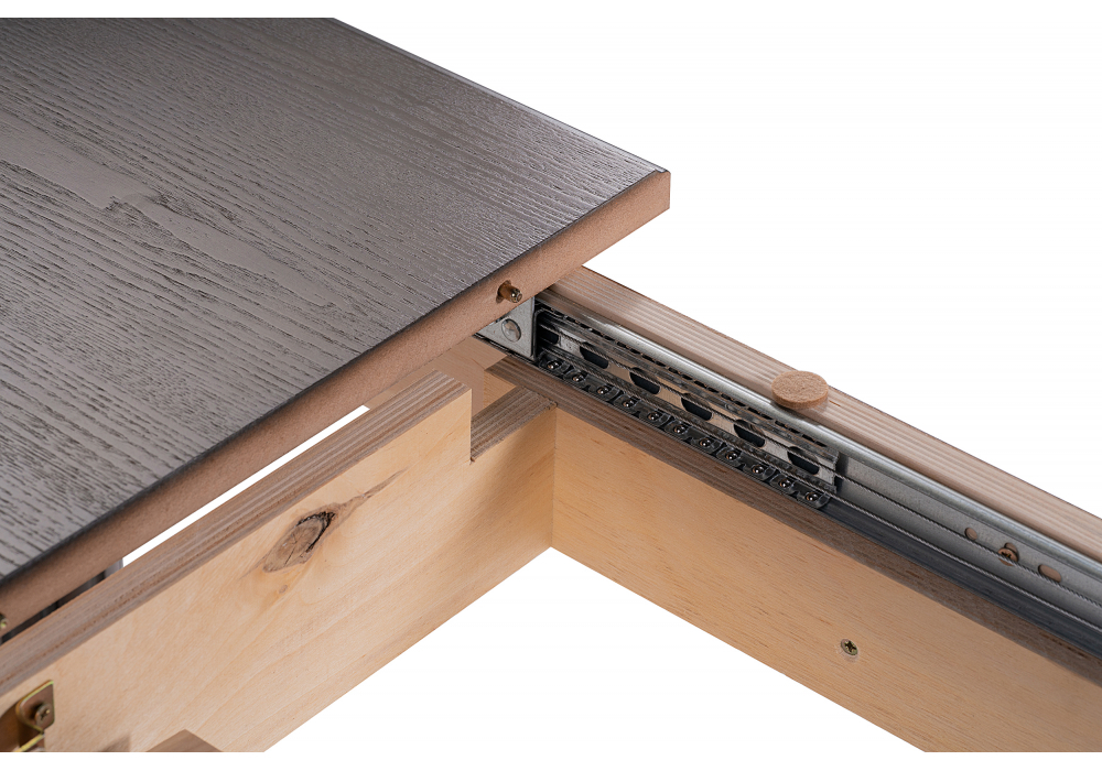 Стол деревянный Woodville Бевье орех темный, орех