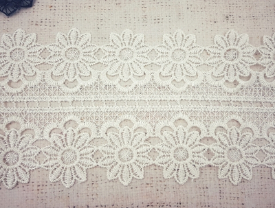 Кружево плетёное, ш. 10,5 см, айвори