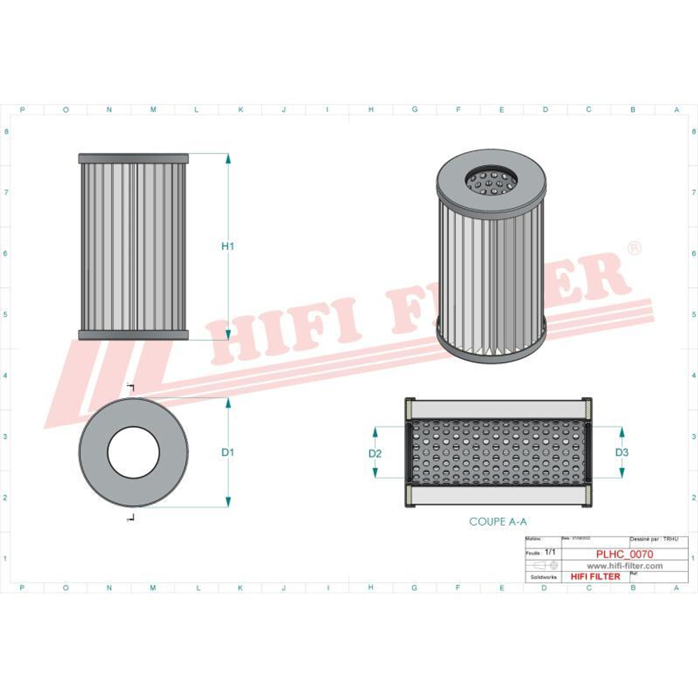 HIFI SH74153SP ГИДРАВЛИЧЕСКИЙ ФИЛЬТР