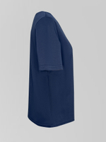 Футболка JN 863-15 однотонная укороченная с надписью Online