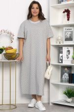 Платье Ривьера (серое) П13866-1М LT Collection