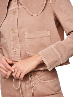 Джинсовая куртка из хлопка