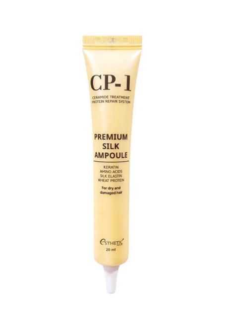 [Esthetic House] CP-1 Premium Silk Ampoule - Несмываемая сыворотка для волос с протеинами шелка, 20 мл
