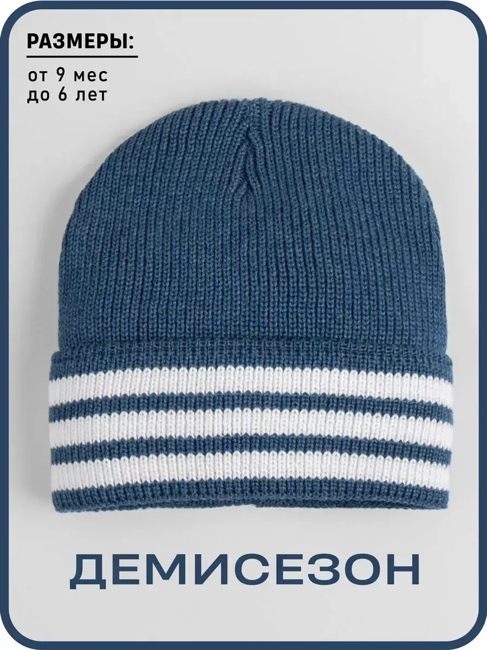 Шапка для мальчиков осенняя