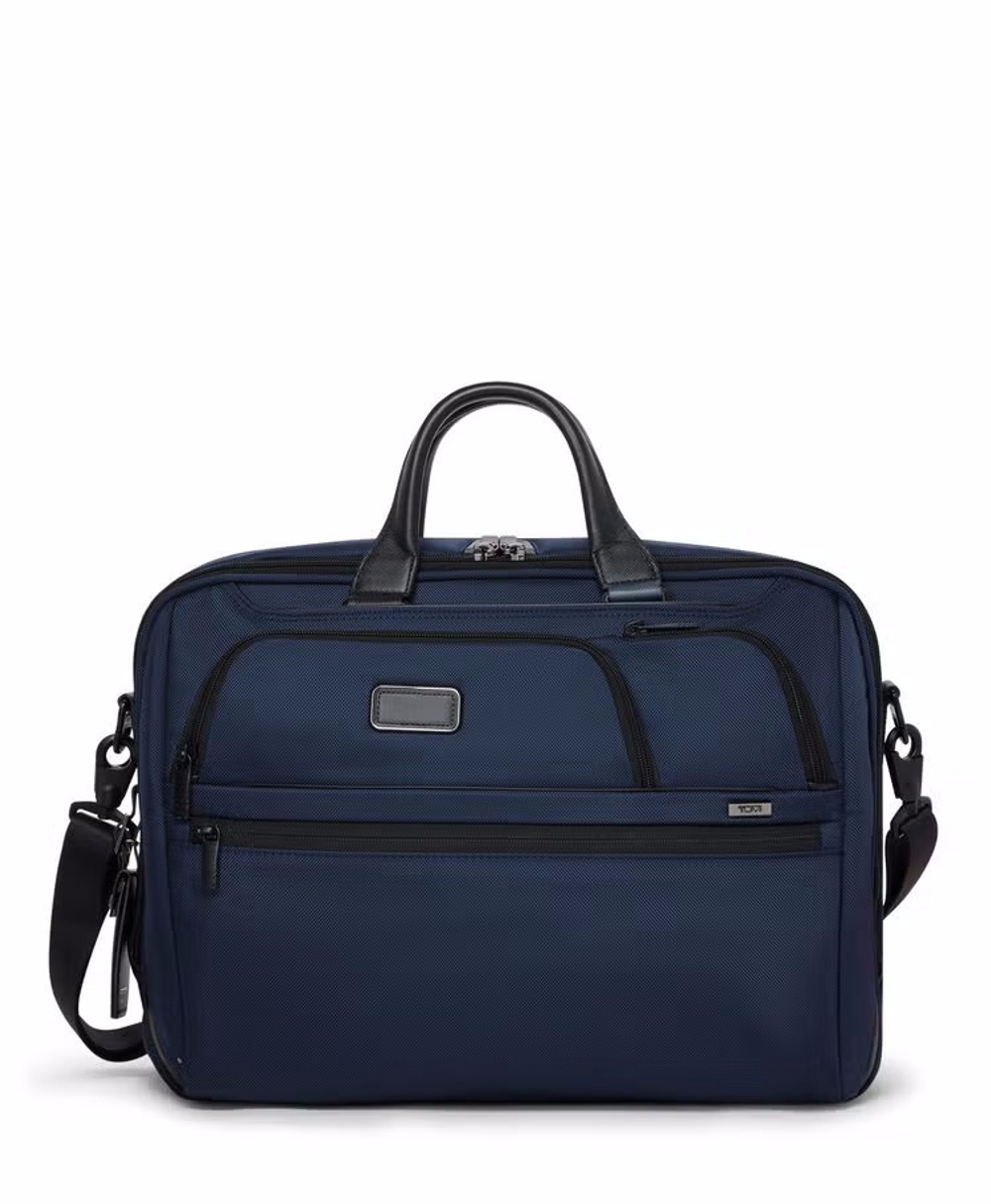 Портфель большой для ноутбука 17"/Navy