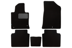 Коврики в салон для HYUNDAI Sonata 2017-2019 седан, 5 шт. (текстиль) KLEVER03206622110KH