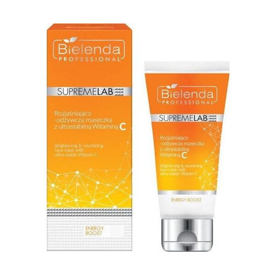 Bielenda Maseczka do twarzy Supremelab Energy Boost rozjaśniająco-odżywcza 70ml