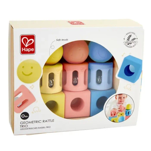 Конструктор погремушка Улыбка 9 предметов