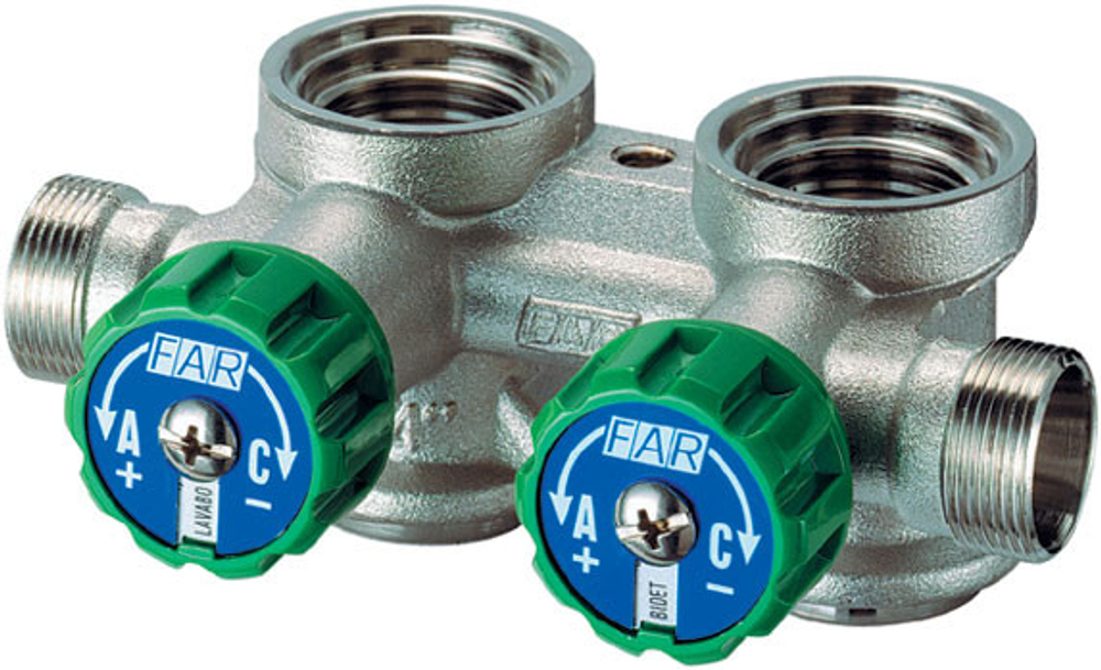 Регулирующий параллельный коллектор 3/4 прав.