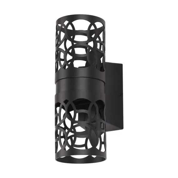 359537 STREET NT25 000 черный Светильник ландшафтный настенный IP65 LED 2*5W 3000К 100-240V NETZ