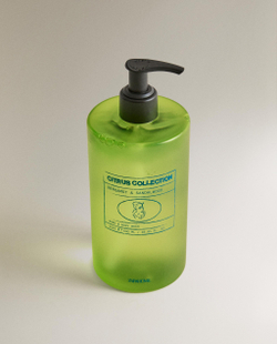 Zara Home Жидкое мыло Bergamot & Sandalwood 500 мл для рук и тела, парфюмированное, аромат древесный