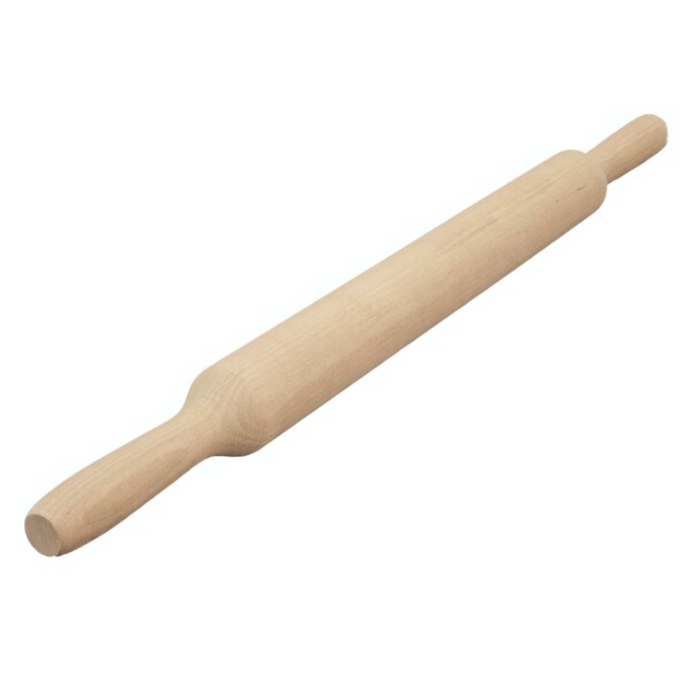 Скалка деревянная берёза L=40см 1363 40х4х4