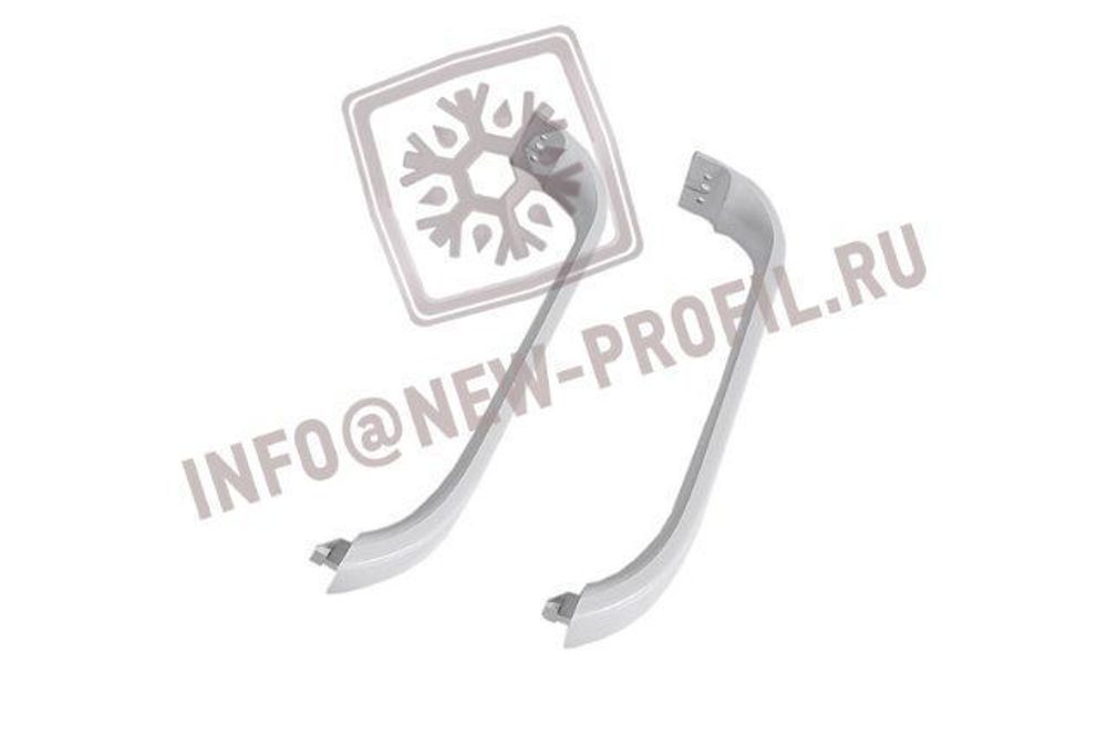 Ручка двери холодильника Bosch,Siemens (серебристая) 315 мм ( 369547, 369542)