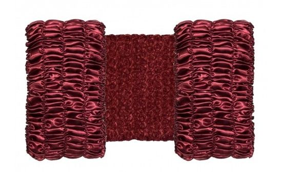 Обивка с нашивными розами БОРДО