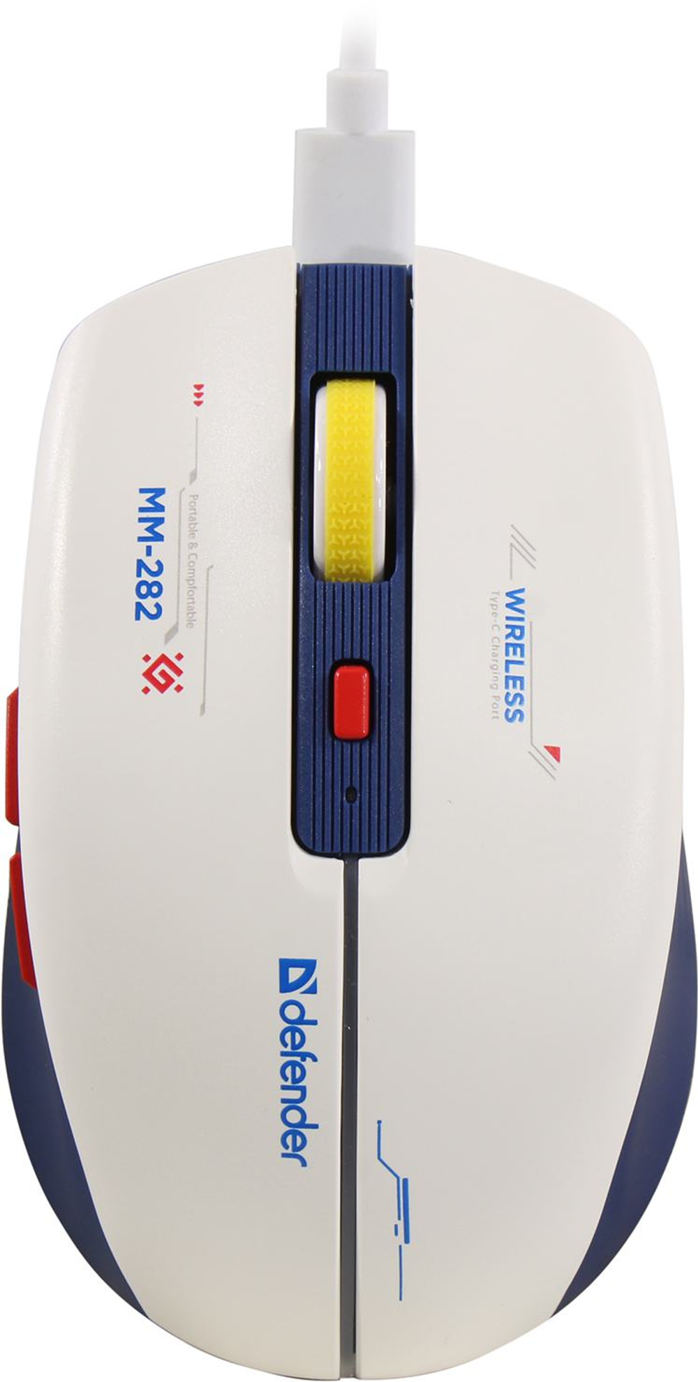 Defender Wireless Optical Mouse Dila <MM-282> (RTL)  USB 6btn+Roll  <52282>