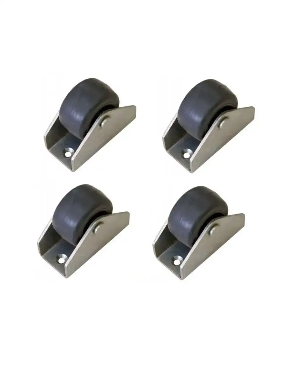 Колесики для мебели неповоротные обрезиненные для дивана