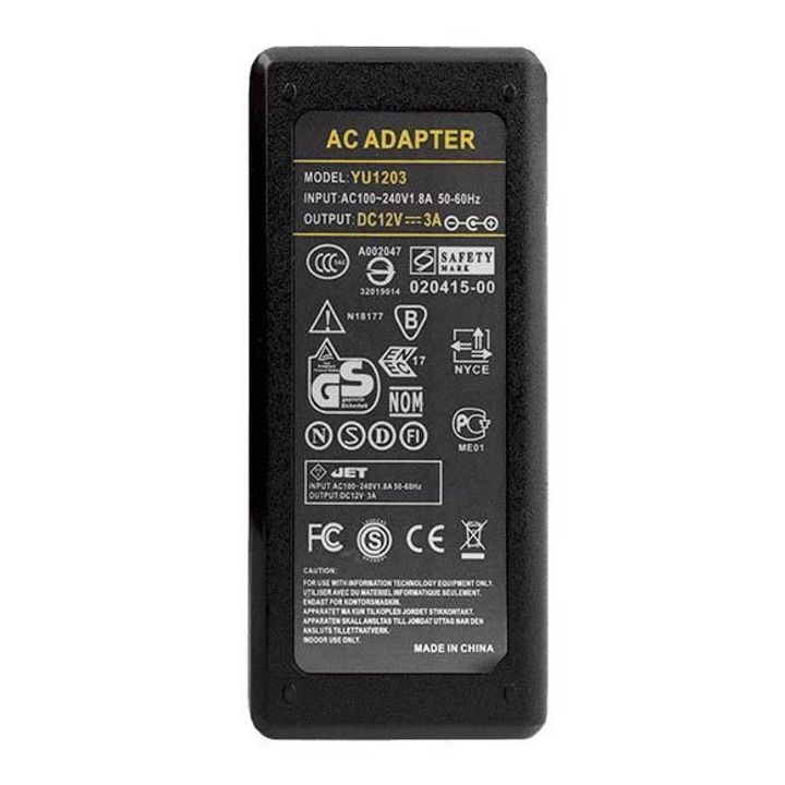 Блок питания SWG 12V 36W IP20 3A NA-36-12 000826